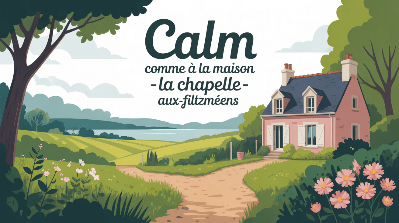 avis sur calm comme à la maison la chapelle-aux-filtzméens illustration maison paisible