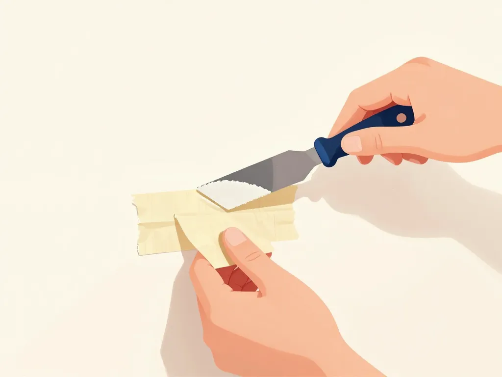 Réparation bandes placo qui se décolle après peinture étapes