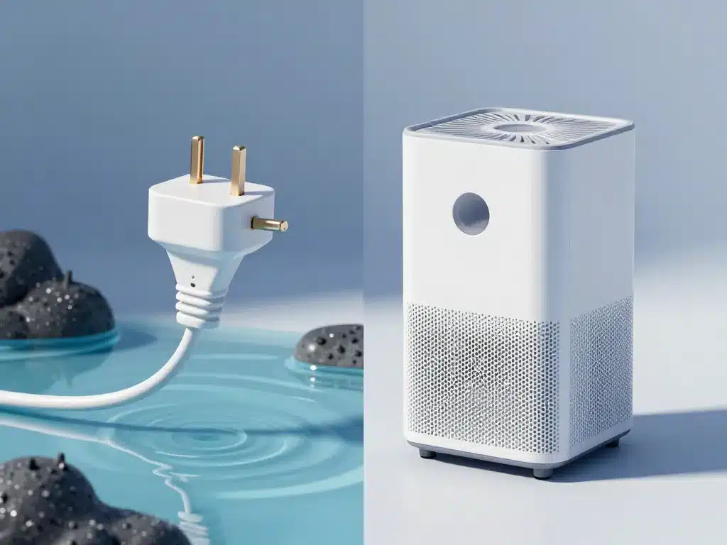 déshumidificateur d'air danger risques électriques et moisissures