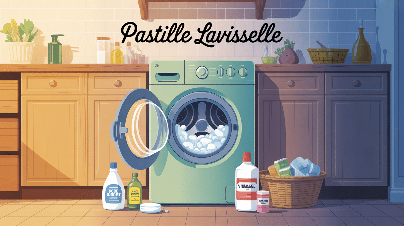 illustration pastille lave vaisselle alternatives ménage