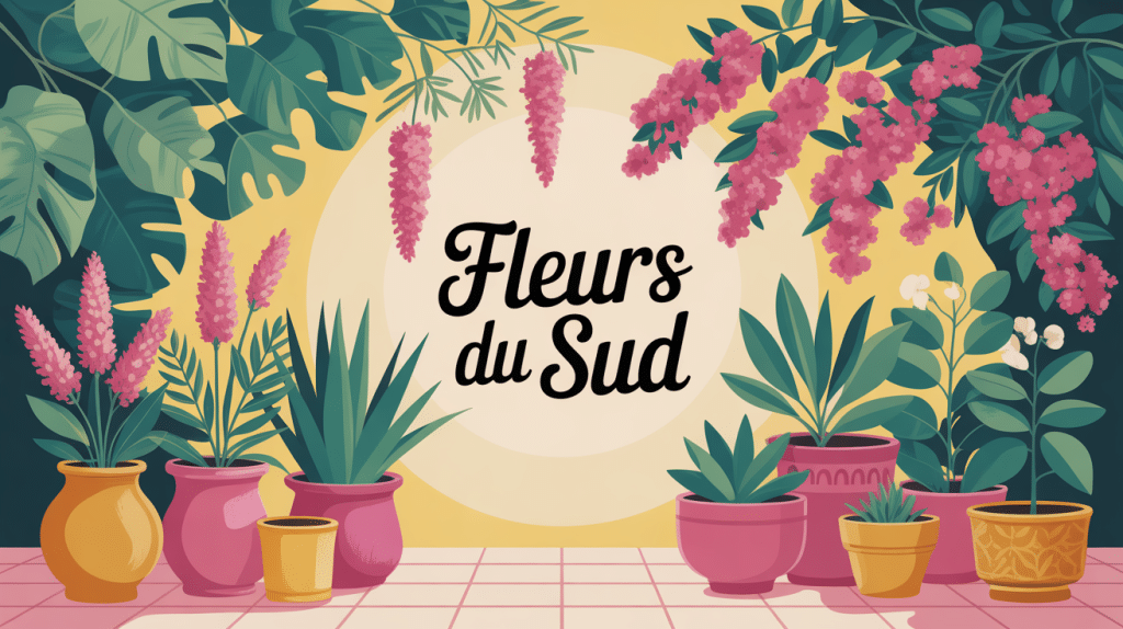 fleur sud jardin mediterraneen lumiere