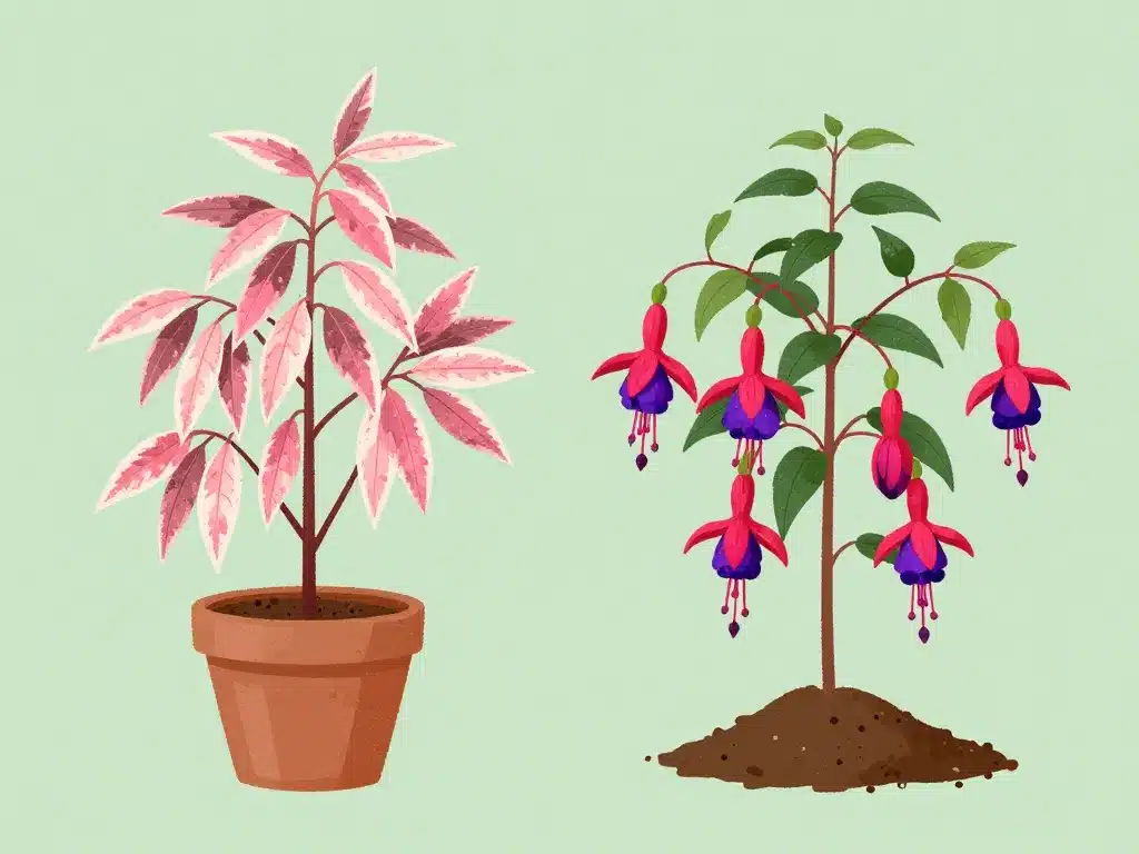 visuel éditorial goutte de sang plante identification et besoins essentiels