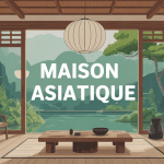 intérieur maison asie zen matériaux naturels
