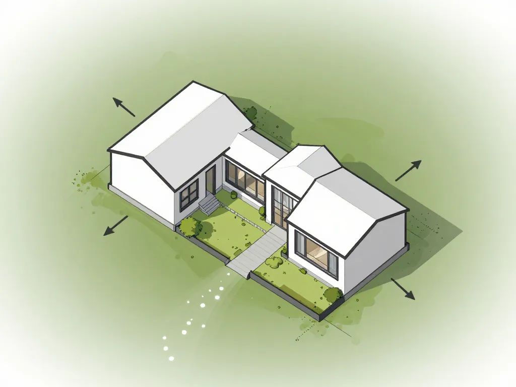 maison en l implantation orientation lumière