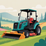 meilleur tondeuse tracteur illustration pour différents terrains
