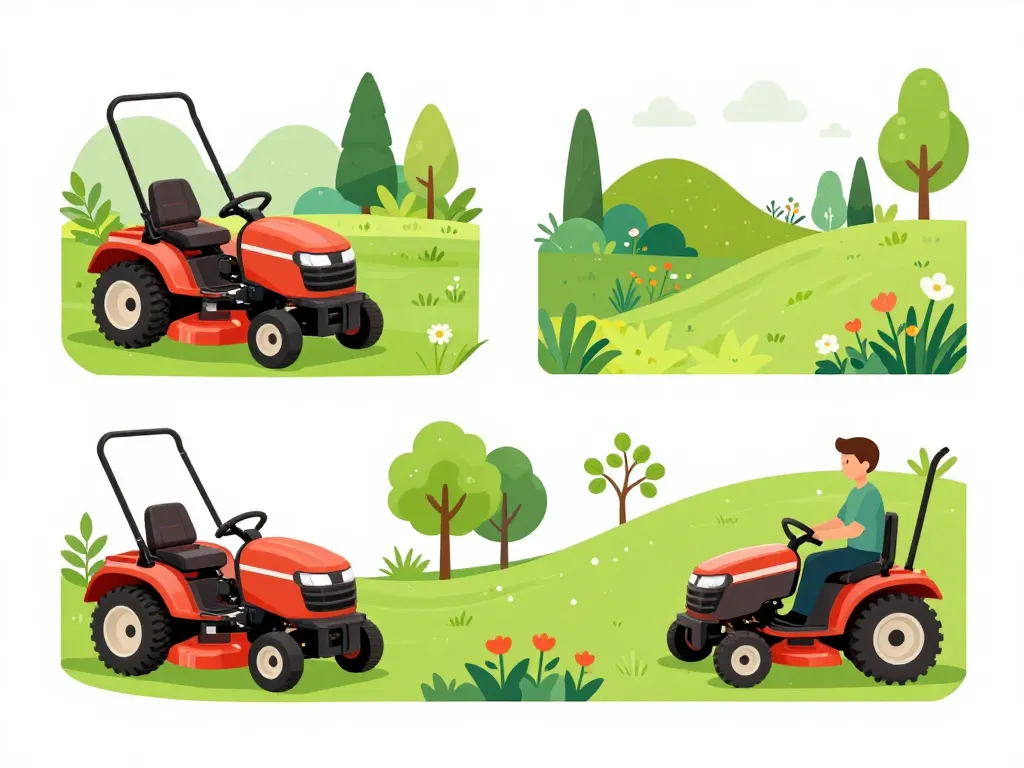 meilleur tondeuse tracteur différences terrains et modèles