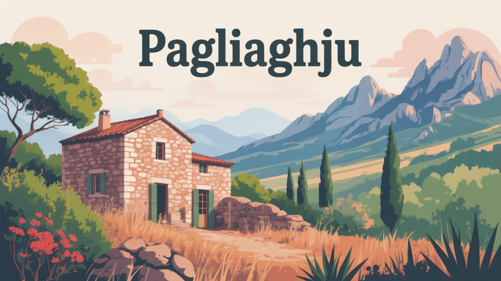 illustration pagliaghju corse patrimoine rural