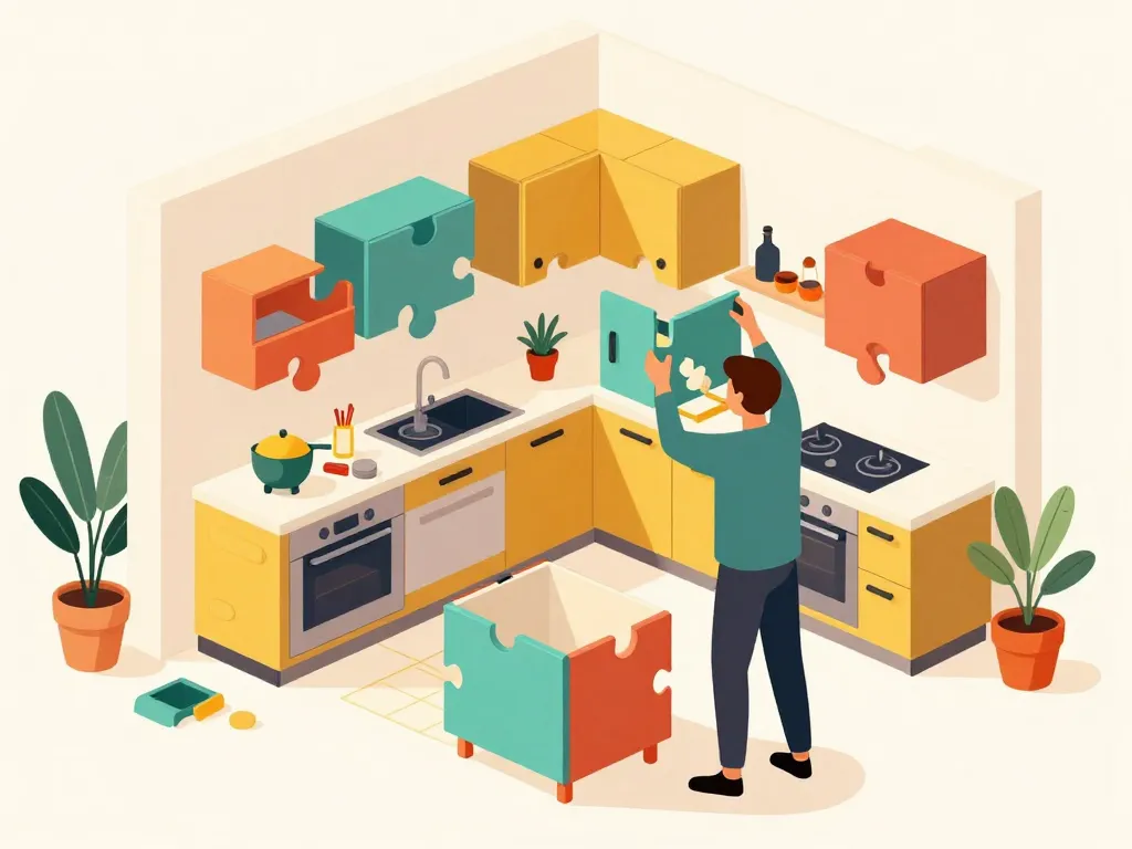 Plan de cuisine gratuit PDF personnalisation pièce cuisine