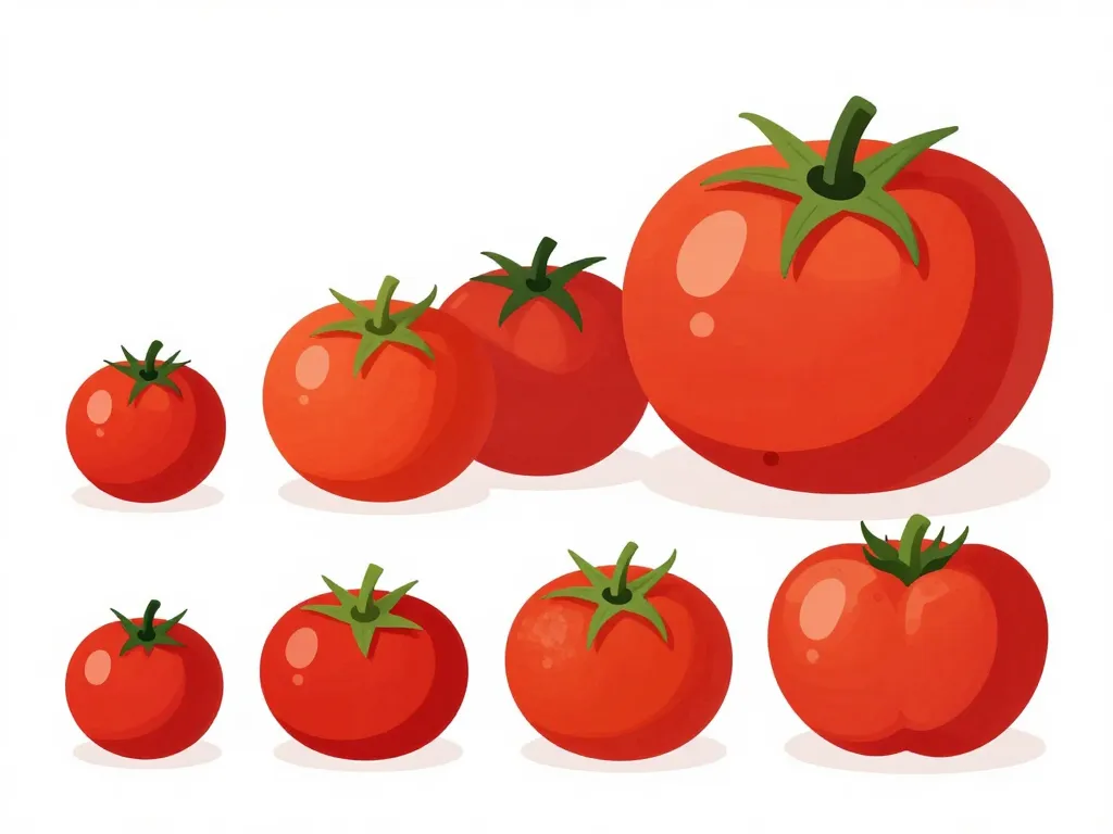 Visuel poid tomates cerise ronde coeur boeuf