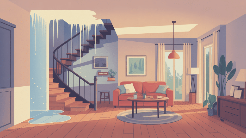 pont thermique moisissure début dans un logement