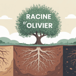 racine olivier vue centrale racines et sols méditerranéens