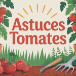 Truc de grand-mère pour avoir de belles tomates illustration jardin coloré