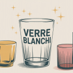illustration verre blanchi contraste verre terne et verre brillant