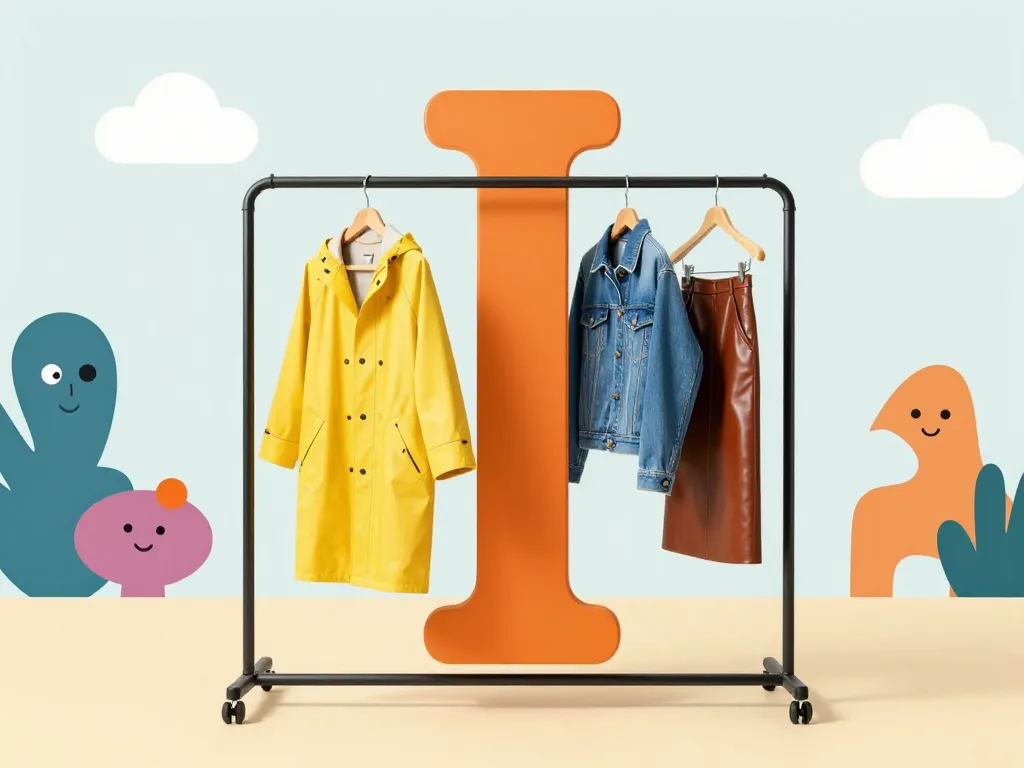 symbolique vetement en i jean indigo imperméable