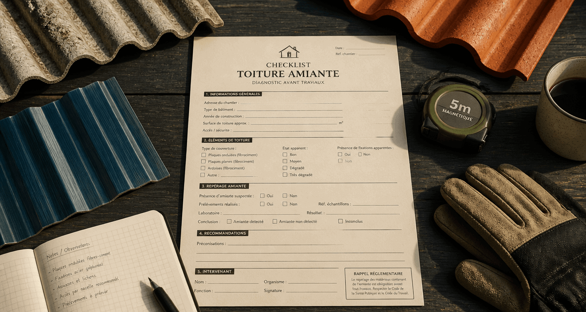 éverite toiture checklist diagnostic