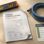 installer machine à laver outils évacuation