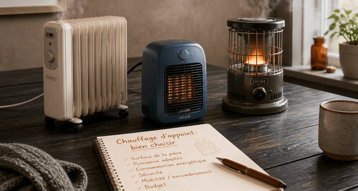 meilleur chauffage d appoint sur table en bois