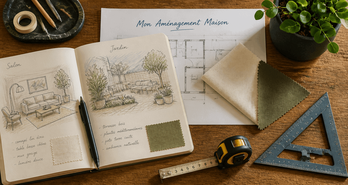 mon amenagement maison bureau architecte croquis