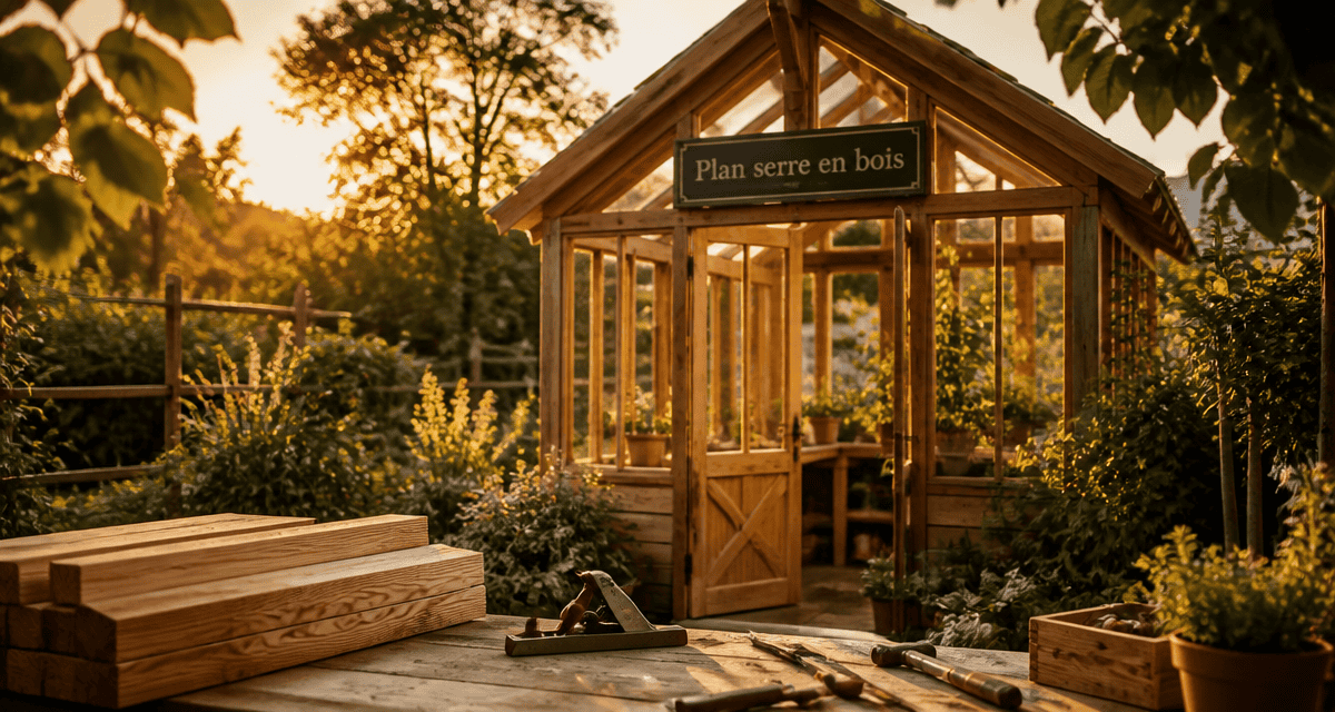 plan serre en bois pdf gratuit construit en jardin