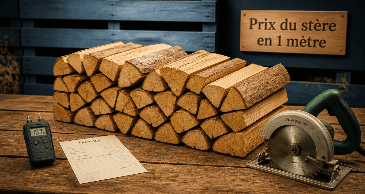 prix d un stere de bois en 1metre sur table