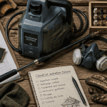 pulverisation toiture outils et checklist