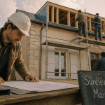 Surélévation maison ancienne ingénieur contrôle chantier