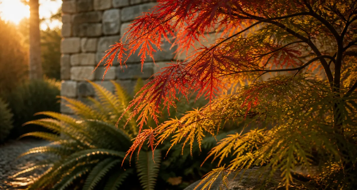 erable feuillage coloré automne