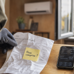Prix clim réversible : devis et facture