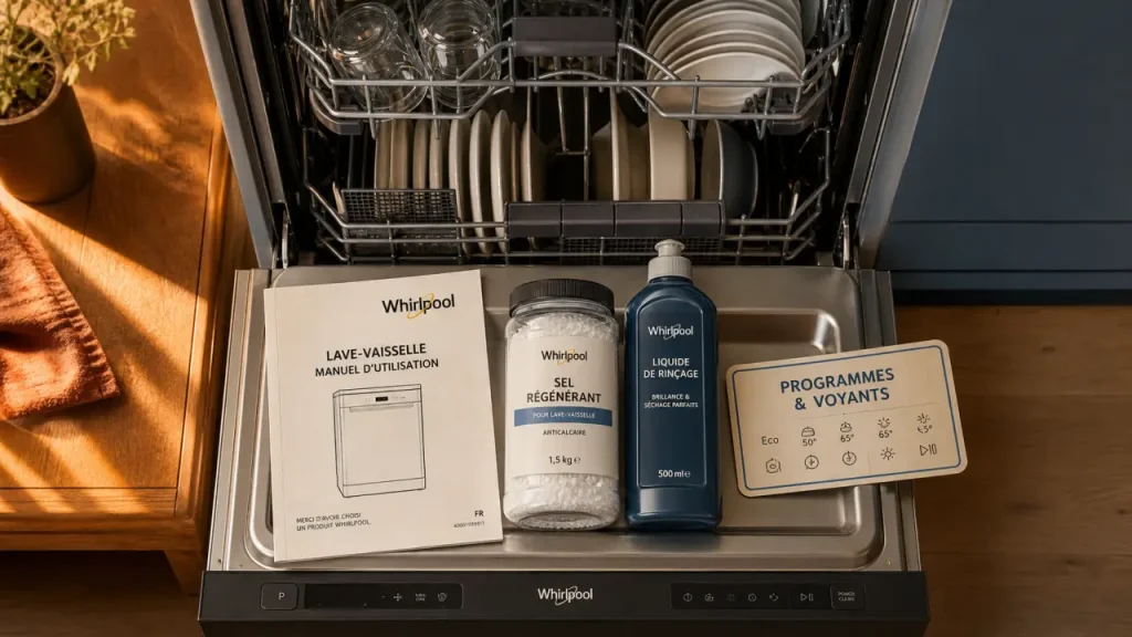 Eco, intensif ou rapide : quel programme Whirlpool choisir selon la vaisselle ?
