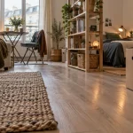 deco petit appartement : 70 cm de circulation dégagée